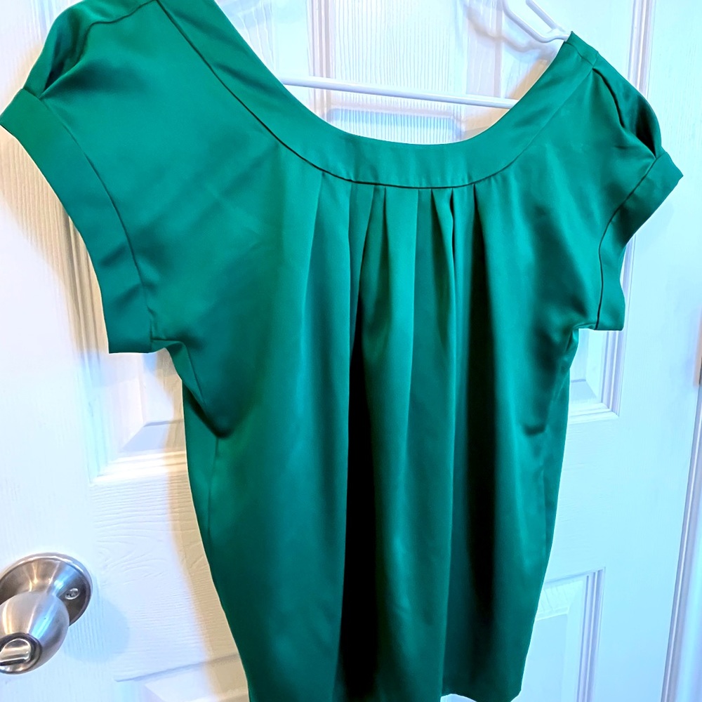 Banana Republic Factory tie-back blouse